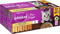 Whiskas 1+ Katzennassfutter Ragout Geflügel Auswahl in Gelee 40x85g