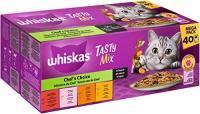 WHISKAS 1+ Katzenfutter nass - ab 1 Jahr - 40 x 85g